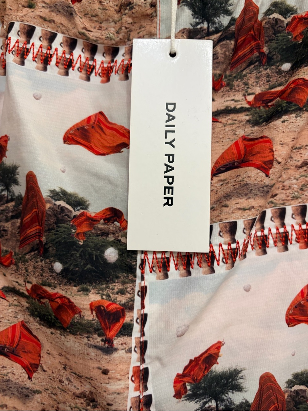 Daily Paper Multicolor Rashid Print Pants - Picture 5 of 8